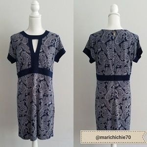 NWT Michael Kors Printed Dress/Large